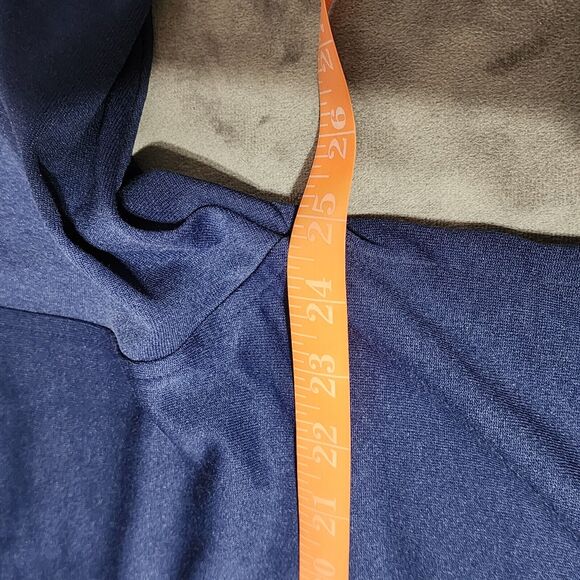 Vintage Y2K ADIDAS Three Stripe Logo T-Shirt Oversized Fit Navy Tee Size Large - Picture 7 of 7